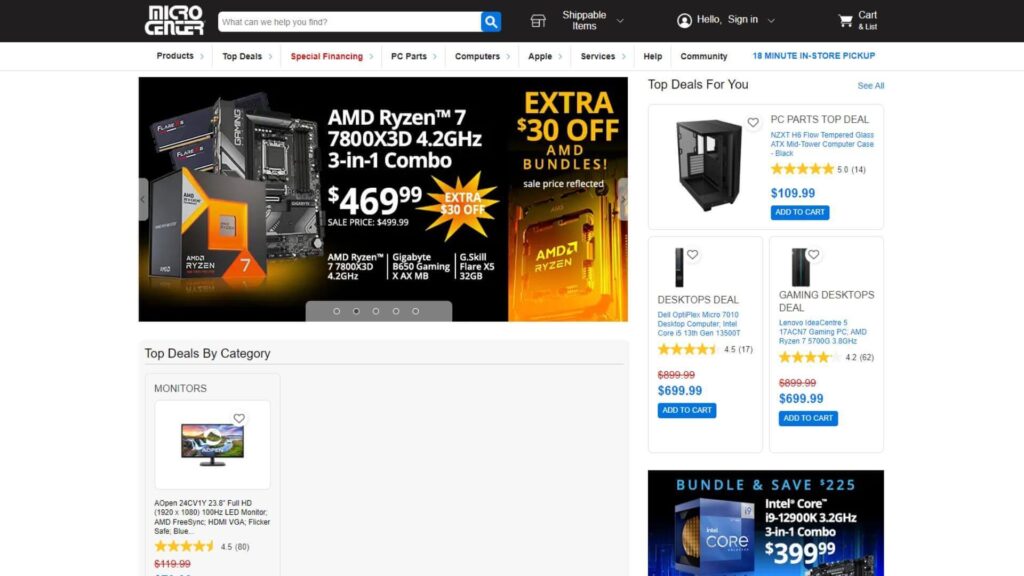 micro center 10 best money saving electronics and tech usa websites in 2024 mymallbox