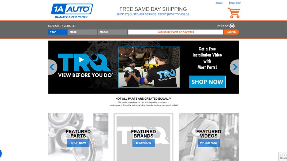 Top 10 Websites to Buy Auto Parts in the USA (2024) | MyMallBox