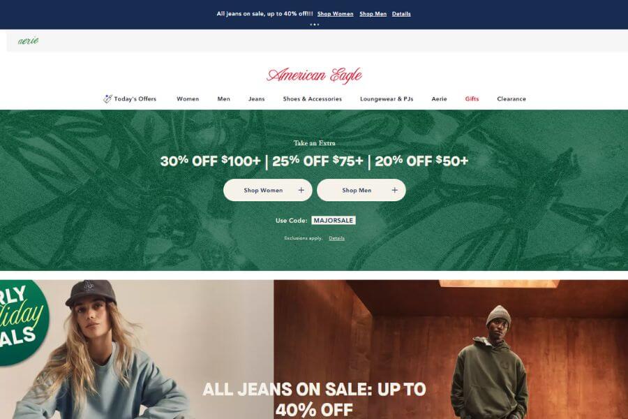 american eagle outfitters usa fashion stores mymallbox