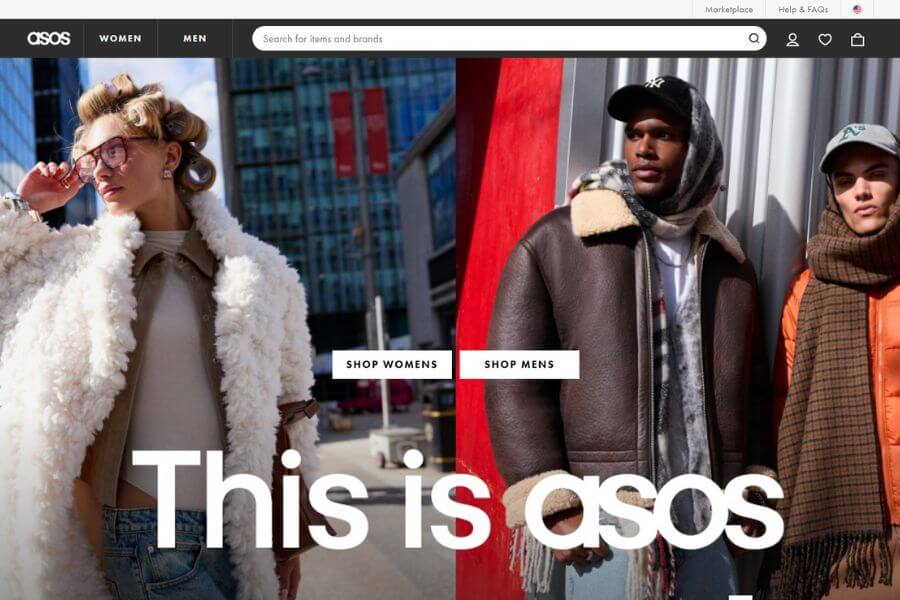 asos usa fashion stores mymallbox