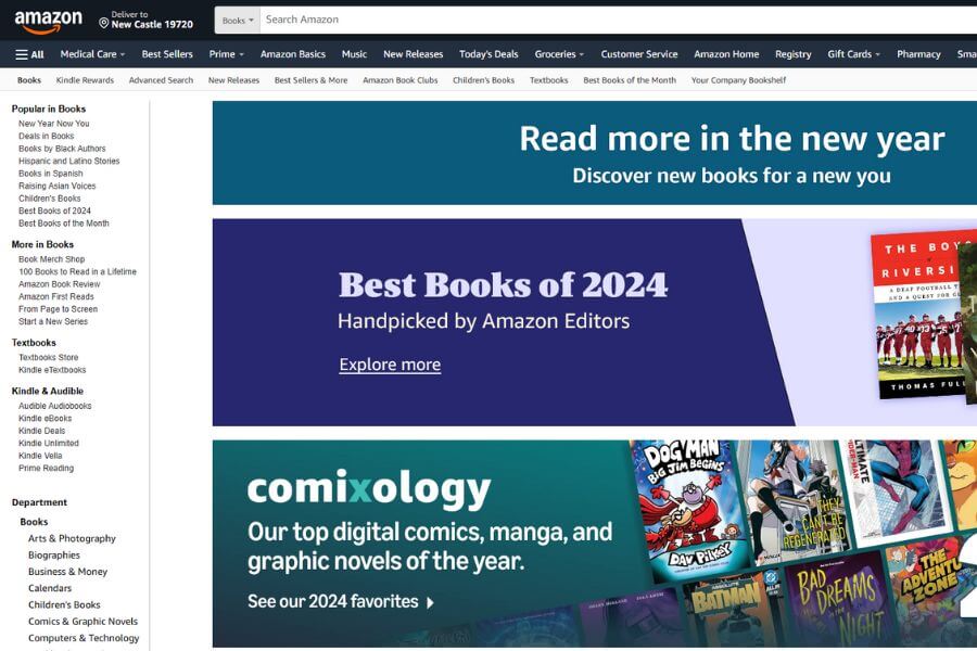 amazon 10 best usa websites to buy books online in 2025 mymallbox