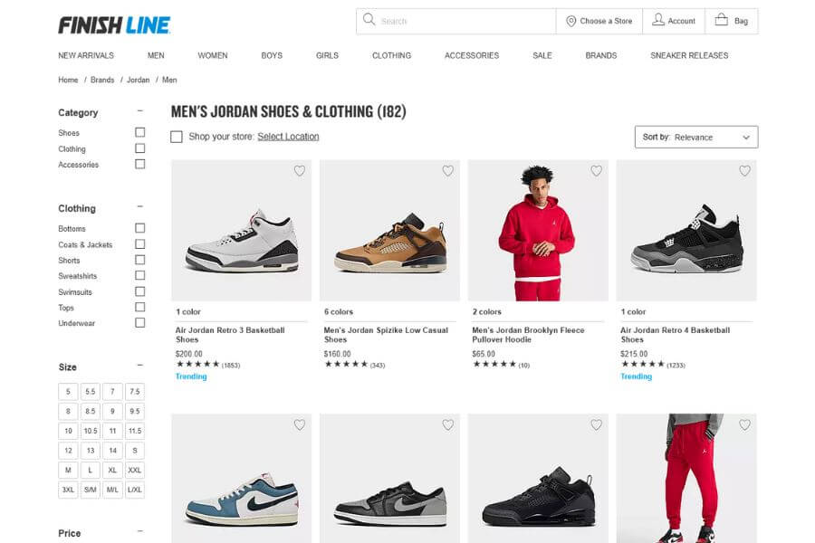 finish line 10 best usa websites to buy authentic air jordans online 2025 mymallbox