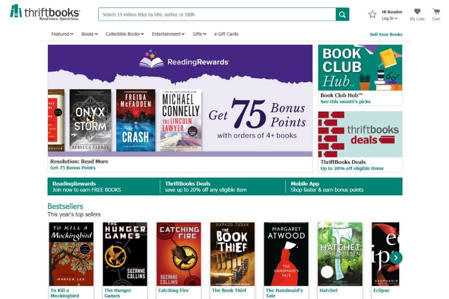 thrift books 10 best usa websites to buy books online in 2025 mymallbox