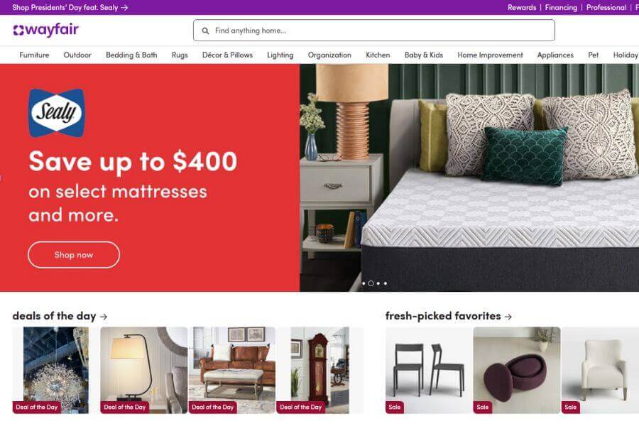 wayfair 10 best usa websites to buy home decor online 2025 mymallbox