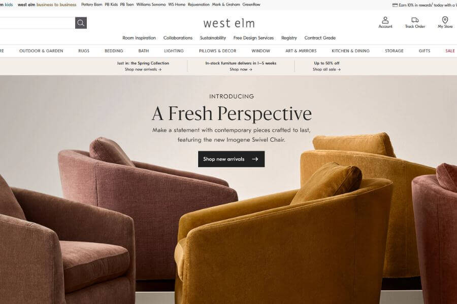 west elm 10 best usa websites to buy home decor online 2025 mymallbox